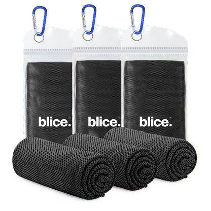 Pack Serviette rafraîchissante Blice Noir X3