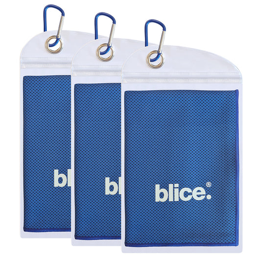 Pack Serviette rafraîchissante Blice Bleu X3