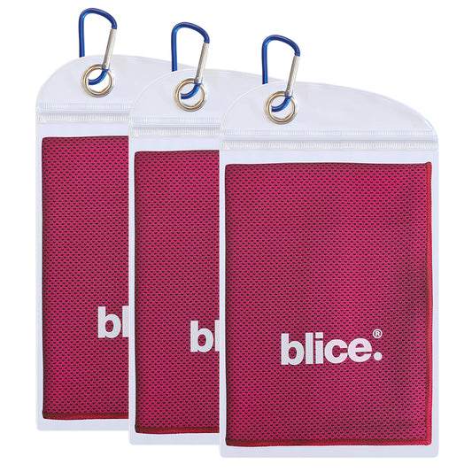Pack Serviette rafraîchissante Blice Rose X3